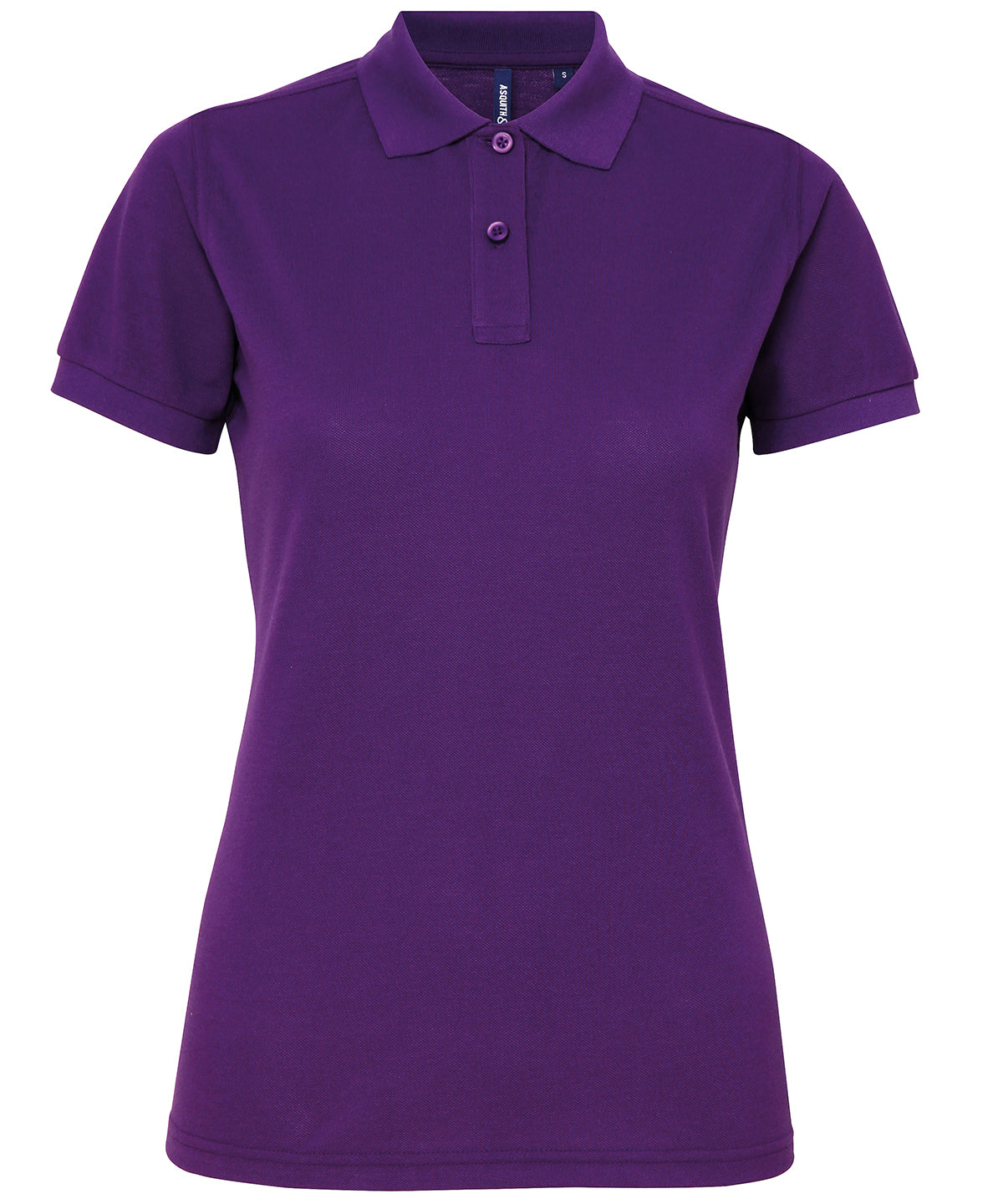 Asquith & Fox AQ025 Women’s polycotton blend polo in Purple