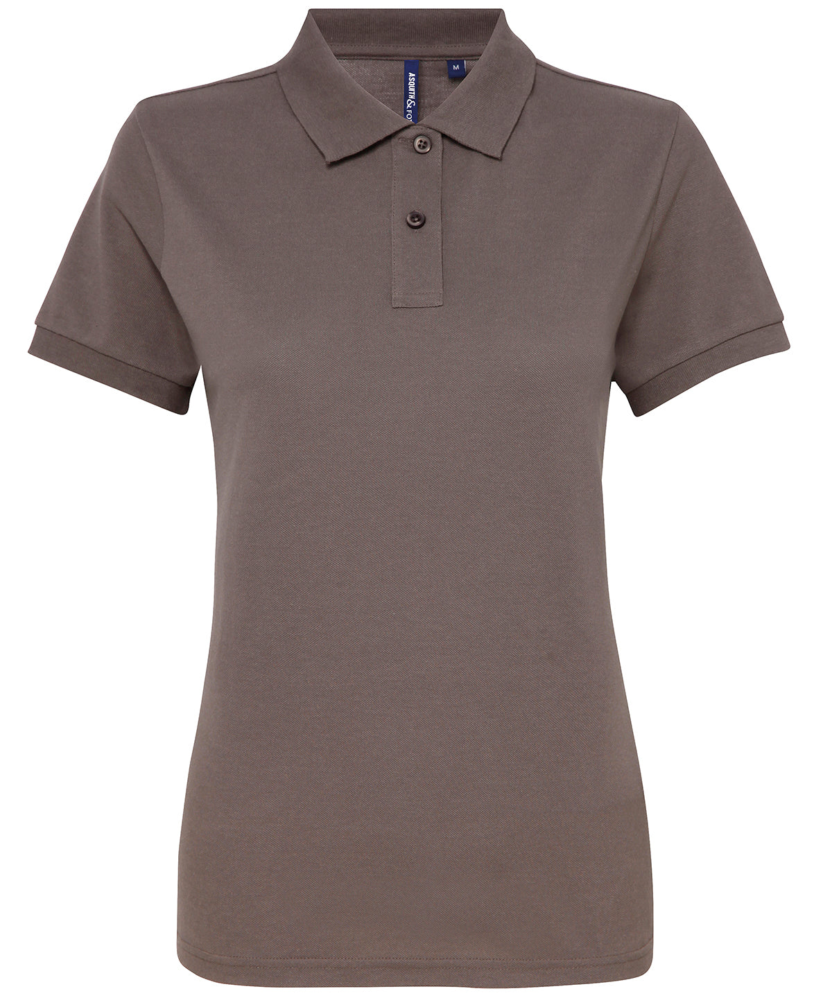 Asquith & Fox AQ025 Women’s polycotton blend polo in Slate