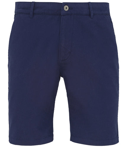Asquith & Fox AQ051 Men's chino shorts in Navy