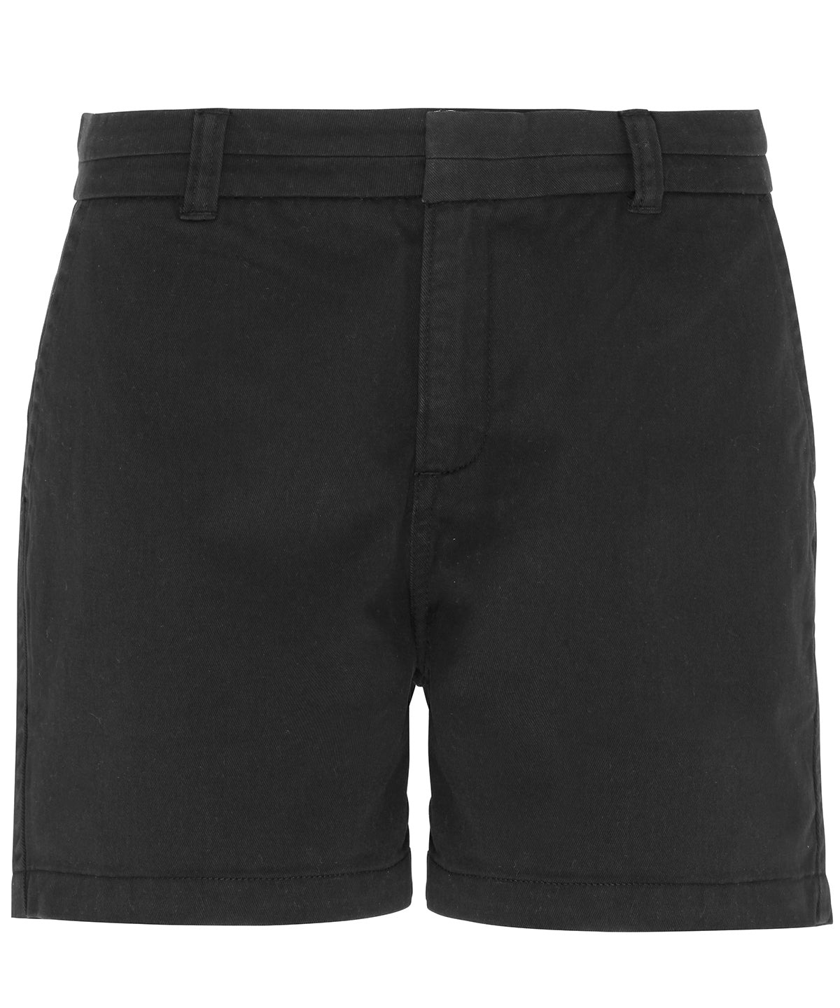 Asquith & Fox AQ061 Women's chino shorts in Black