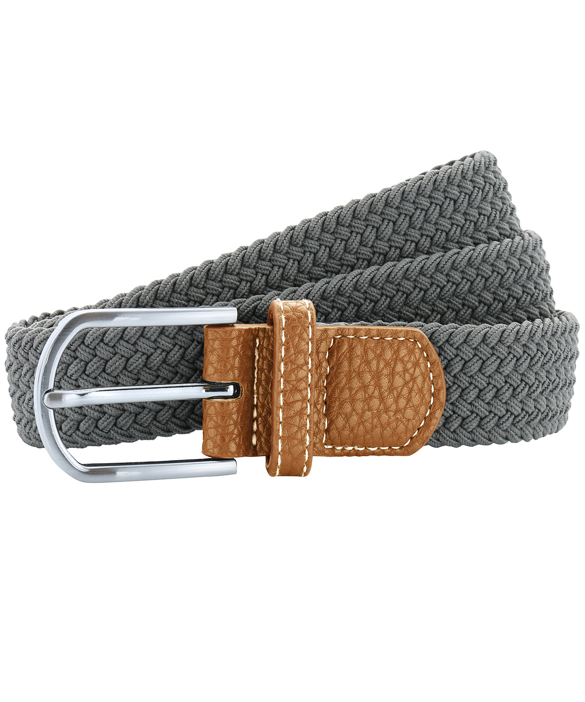 Asquith & Fox AQ900 Braid stretch belt in Slate