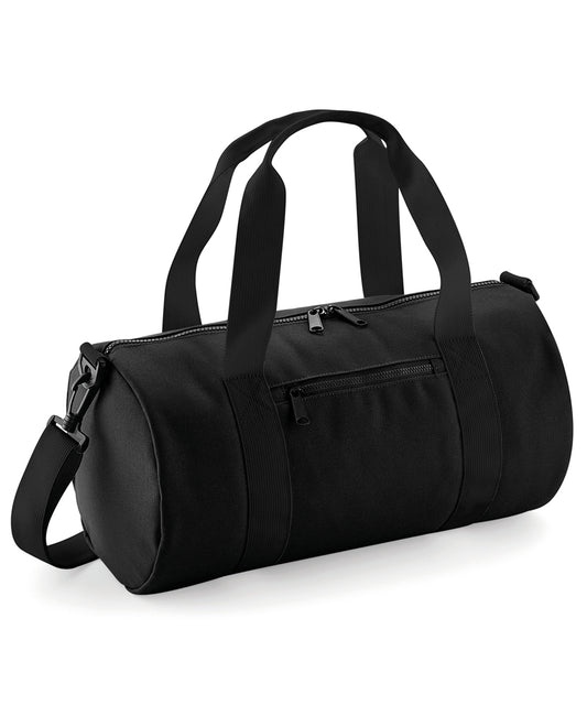 Bagbase B140S Mini barrel bag in Black/Black