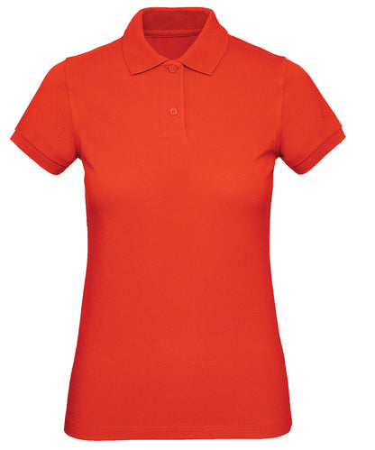 B&C Collection B260F B&C Inspire Polo /women in Fire Red