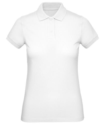 B&C Collection B260F B&C Inspire Polo /women in White