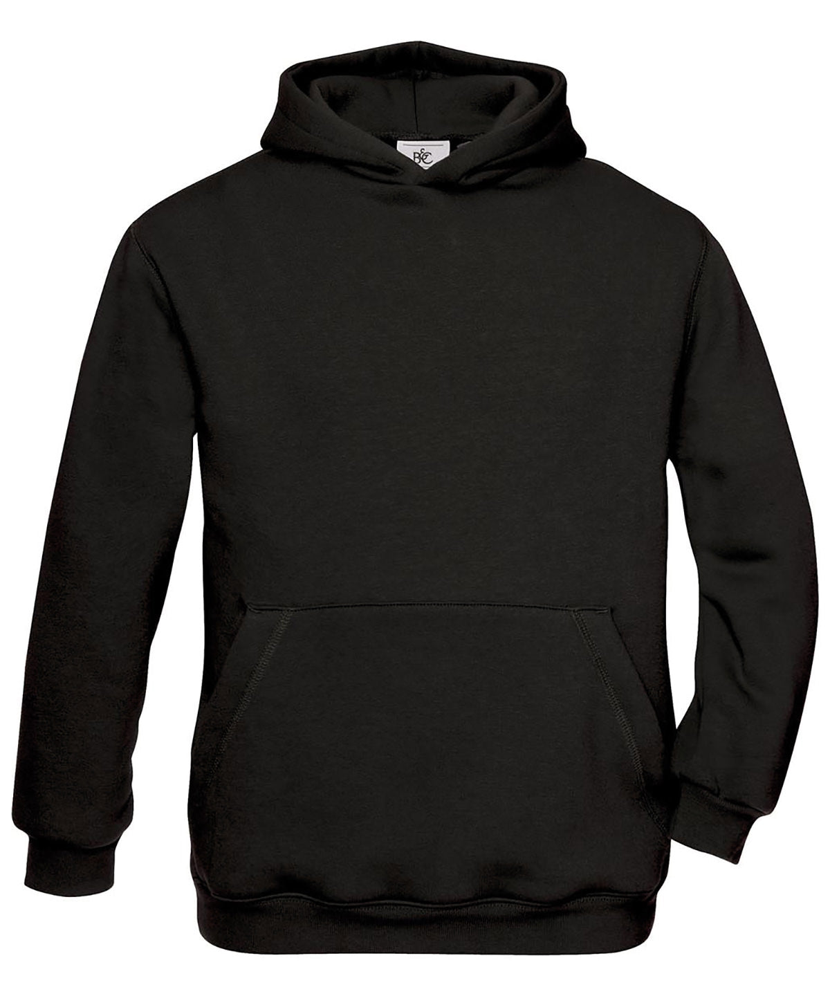B&C Collection B420B B&C Hooded /kids in Black