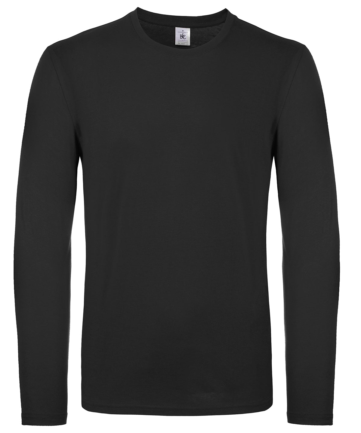 B&C Collection BA211 B&C #E150 long sleeve in Black