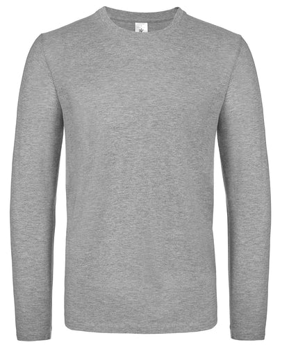 B&C Collection BA211 B&C #E150 long sleeve in Sport Grey