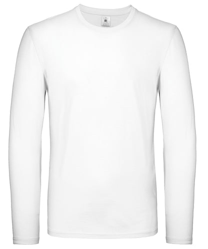B&C Collection BA211 B&C #E150 long sleeve in White