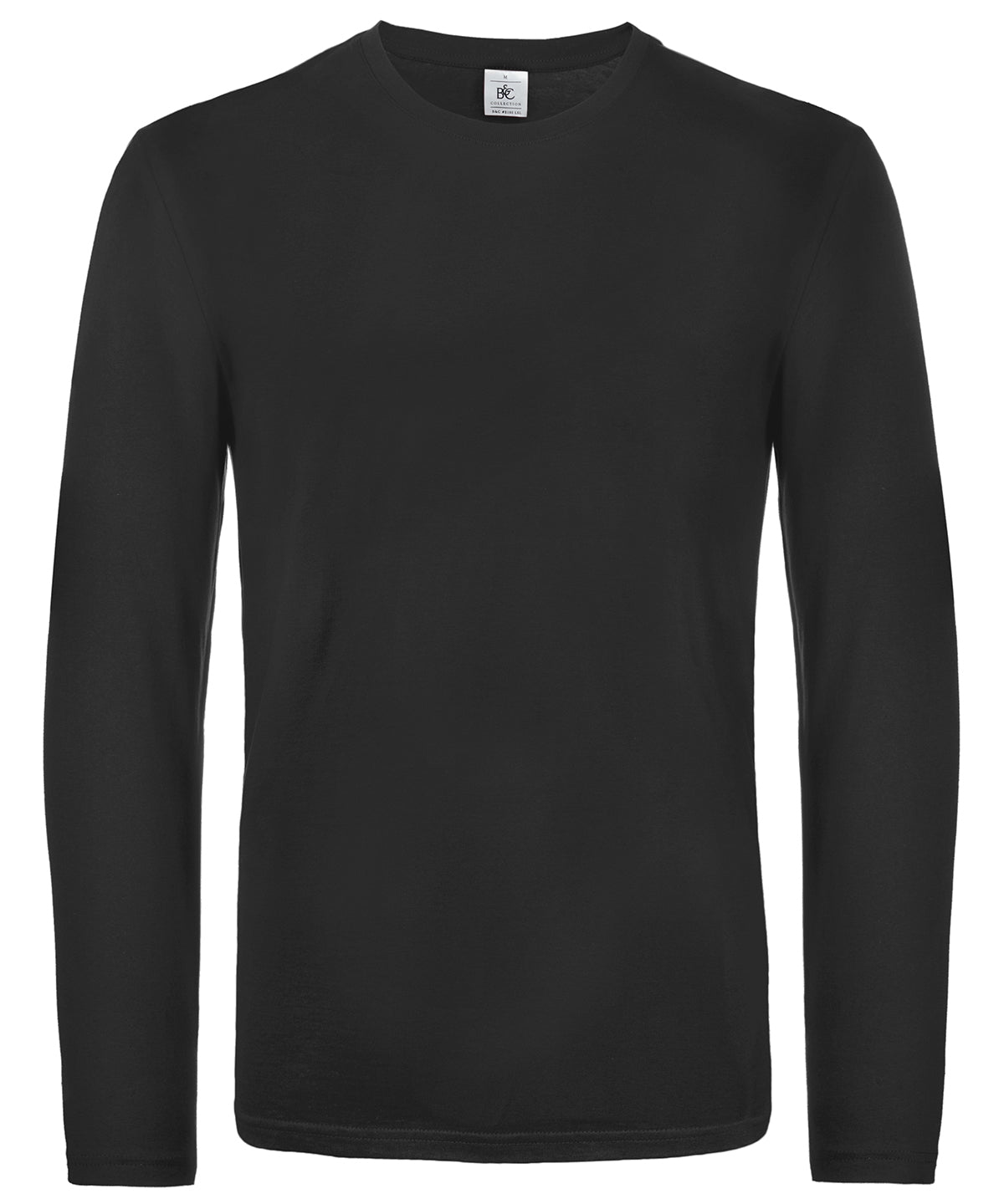 B&C Collection BA221 B&C #E190 long sleeve in Black