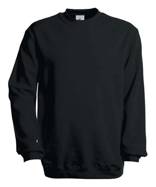 B&C Collection BA401 B&C Set-in sweatshirt in Black*