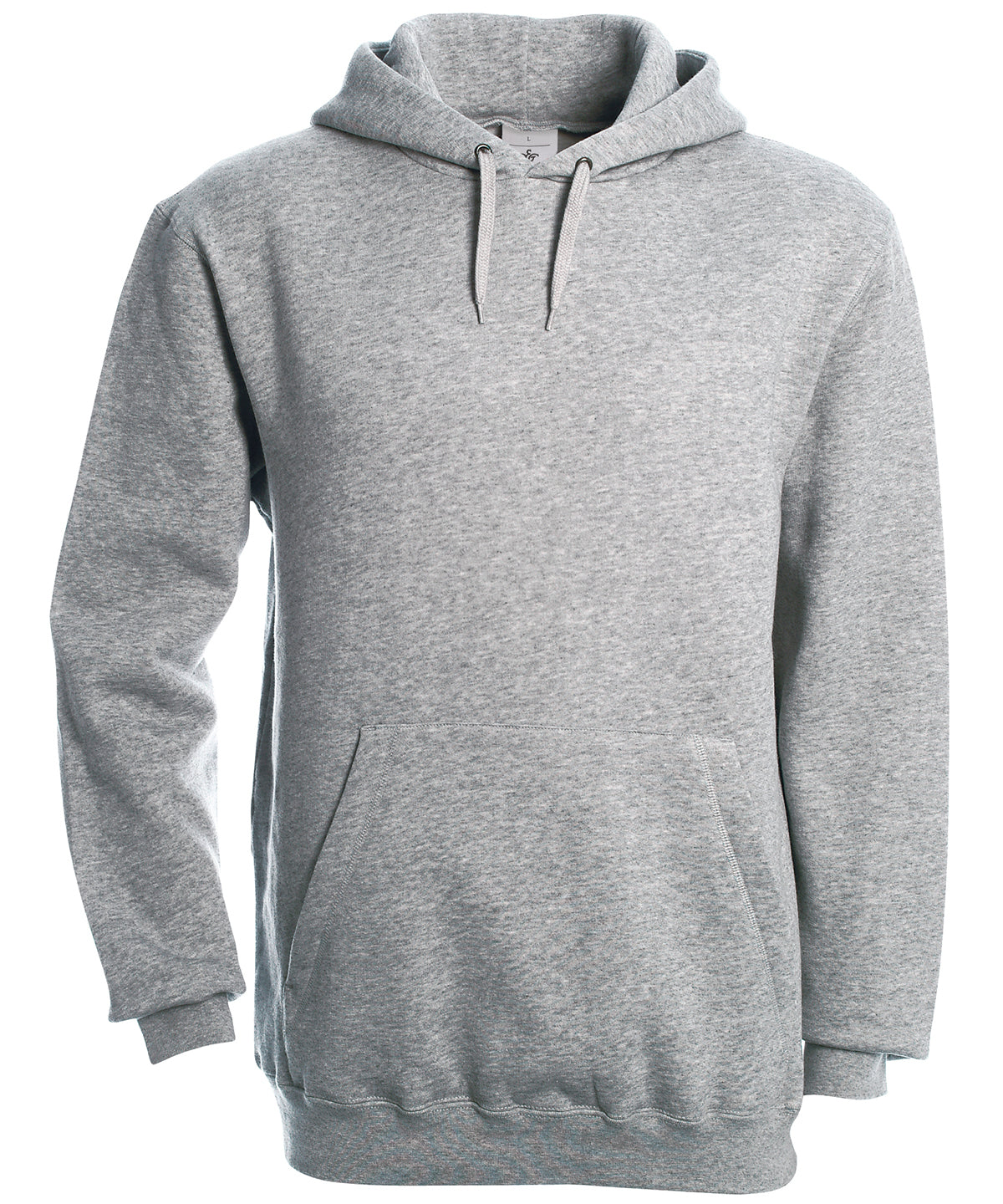 B&C Collection BA420 B&C Hooded sweatshirt in Heather Grey