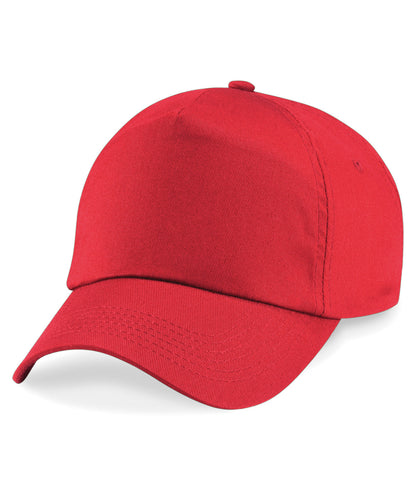 Beechfield BC010 Original 5-panel cap in Bright Red