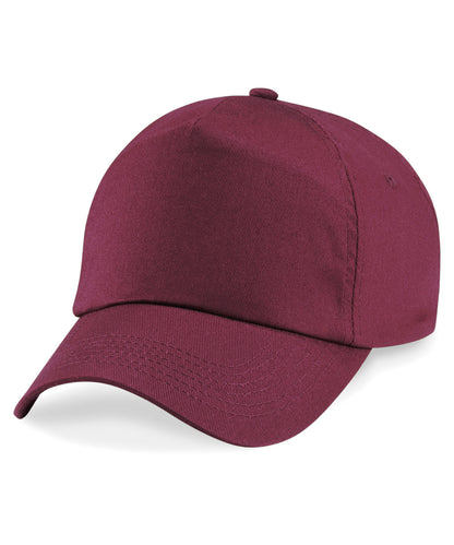 Beechfield BC010 Original 5-panel cap in Burgundy