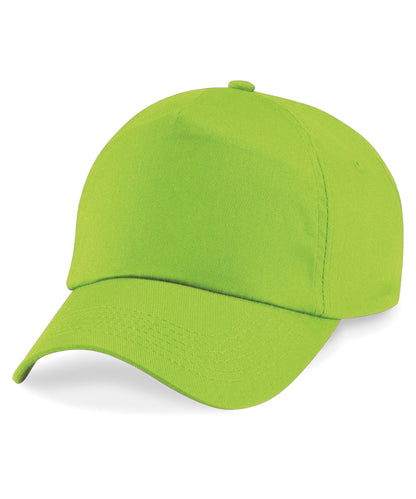 Beechfield BC010 Original 5-panel cap in Lime Green