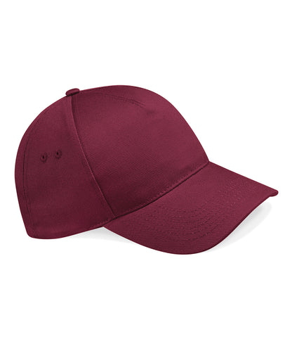 Beechfield BC015 Ultimate 5-panel cap in Burgundy