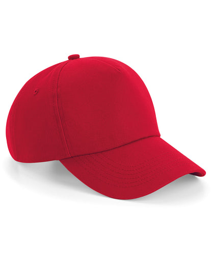 Beechfield BC025 Authentic 5-panel cap in Classic Red