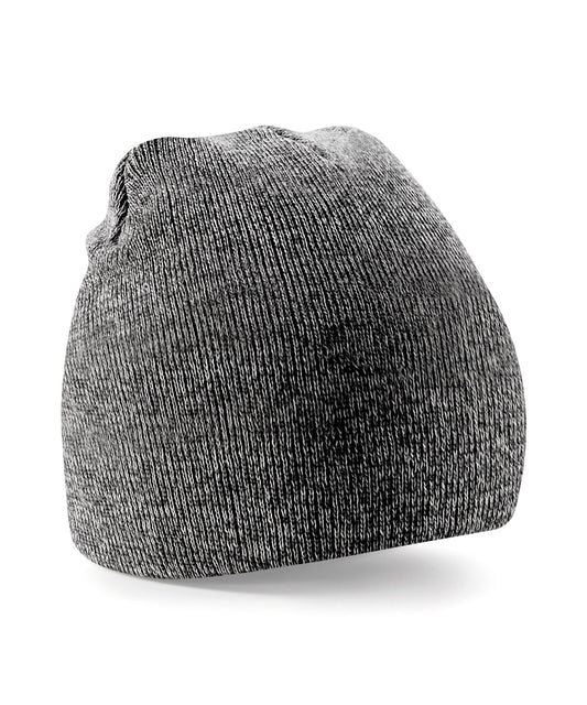 Beechfield BC044 Two-tone pull-on beanie in Antique Grey
