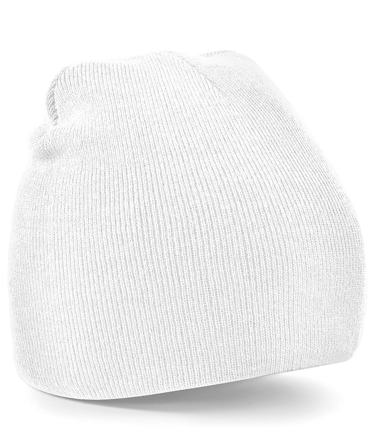 Beechfield BC044 Two-tone pull-on beanie in White