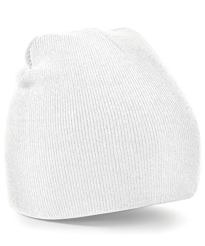 Beechfield BC044 Two-tone pull-on beanie in White