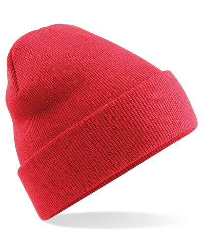 Beechfield BC045 Original cuffed beanie in Coral