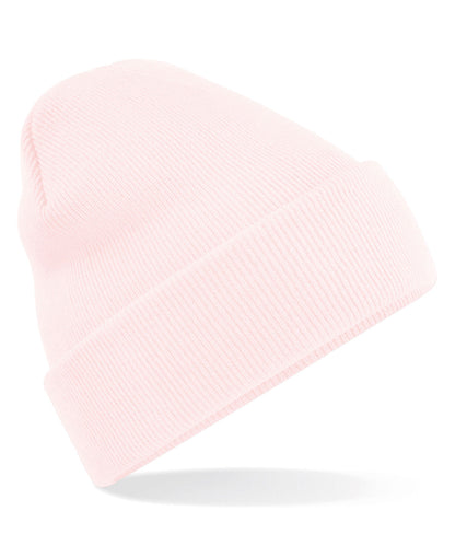 Beechfield BC045 Original cuffed beanie in Pastel Pink