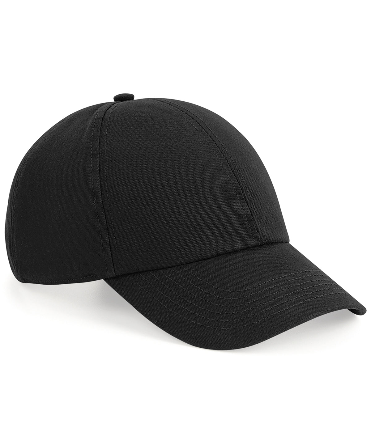 Beechfield BC054 Organic cotton 6-panel cap in Black
