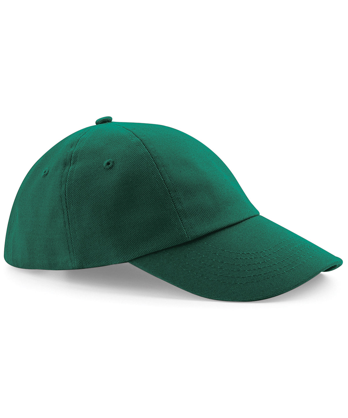 Beechfield BC058 Low-profile heavy cotton drill cap in Bottle Green