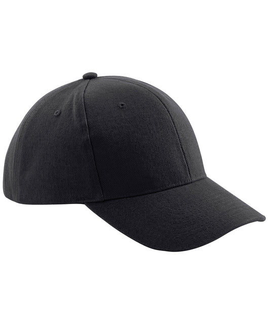 Beechfield BC065 Pro-style heavy brushed cotton cap in Black