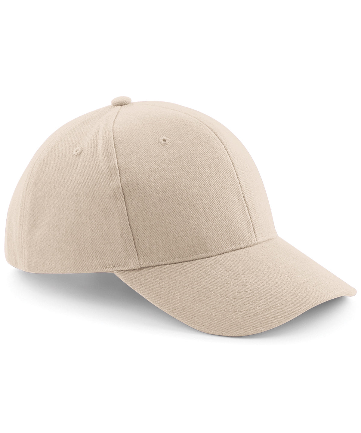 Beechfield BC065 Pro-style heavy brushed cotton cap in Stone
