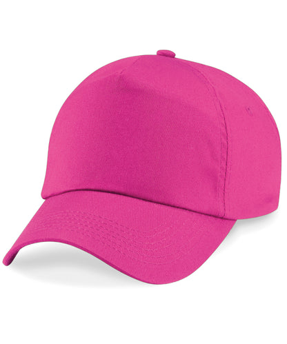 Beechfield BC10B Junior original 5-panel cap in Fuchsia