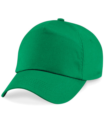 Beechfield BC10B Junior original 5-panel cap in Kelly