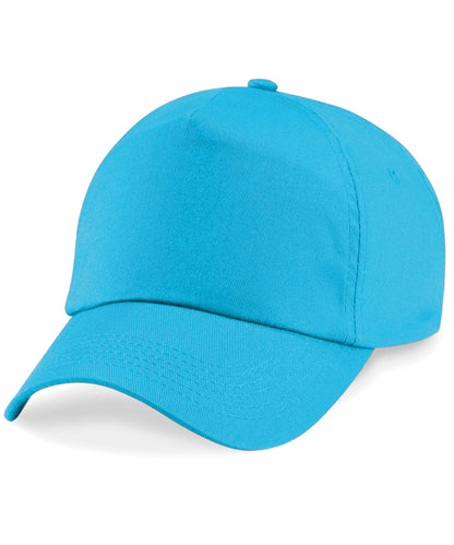 Beechfield BC10B Junior original 5-panel cap in Surf Blue