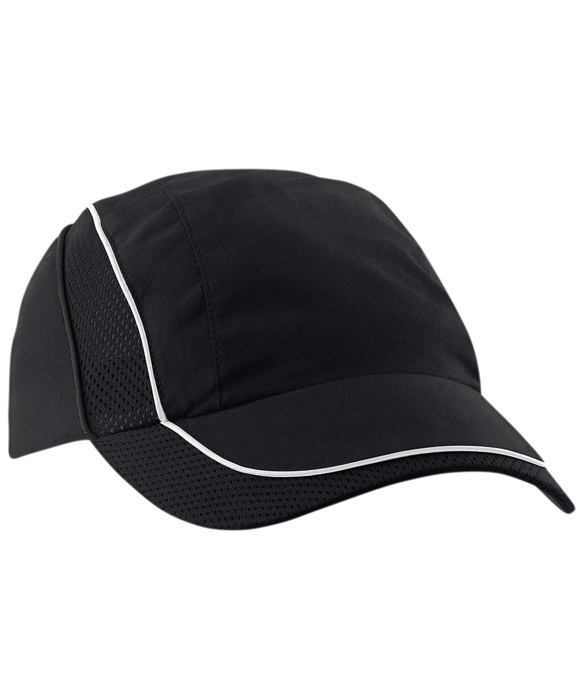 Beechfield BC182 Coolmax® flow mesh cap in Black