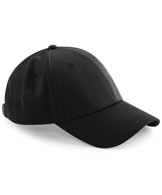 Beechfield BC196 Air mesh 6-panel cap in Black