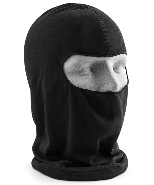 Beechfield BC225 Microfibre balaclava in Black