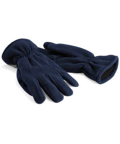 Beechfield BC295 Suprafleece® Thinsulate® gloves in French Navy