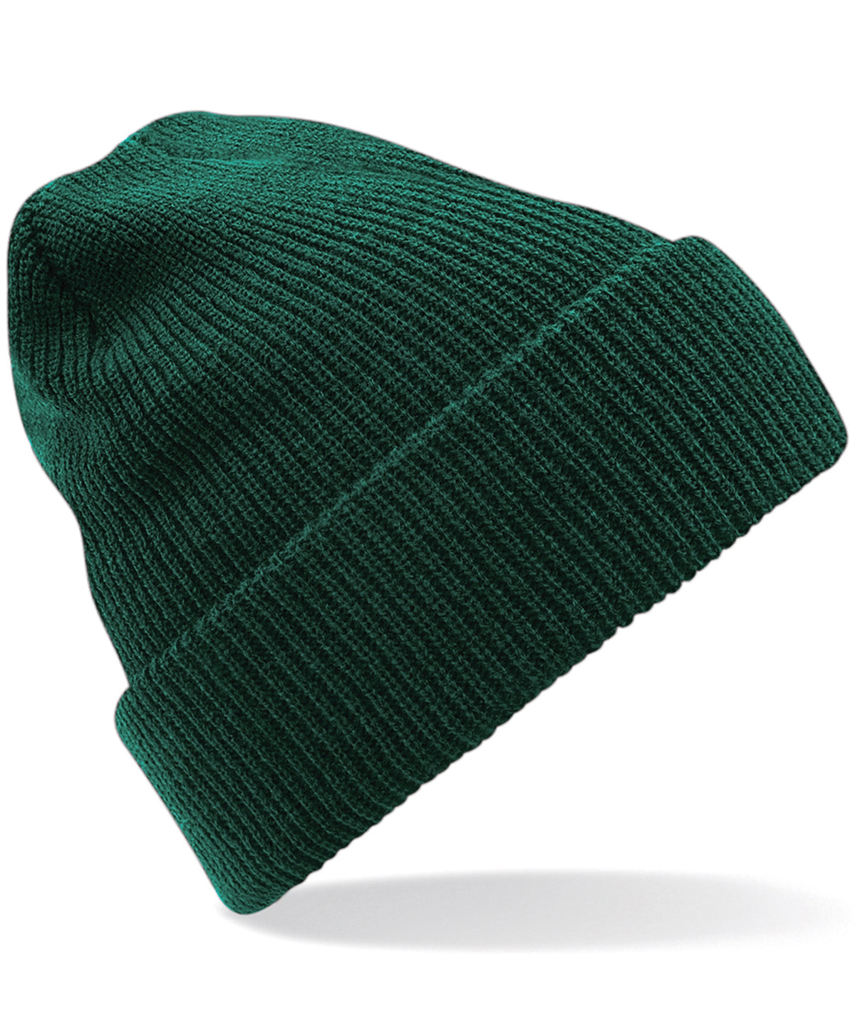 Beechfield BC425 Heritage beanie in Bottle Green
