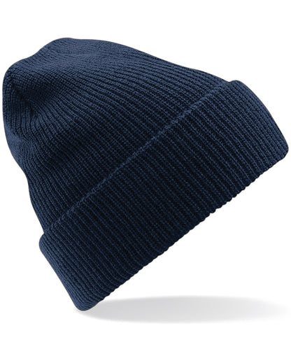 Beechfield BC425 Heritage beanie in French Navy
