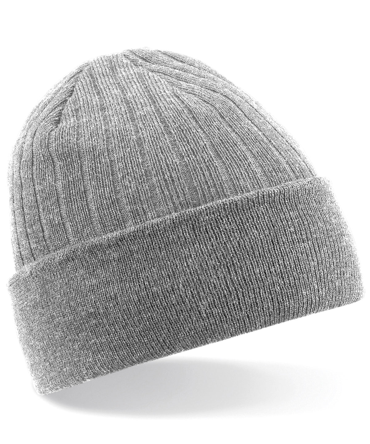 Beechfield BC447 Thinsulate™ beanie in Heather Grey