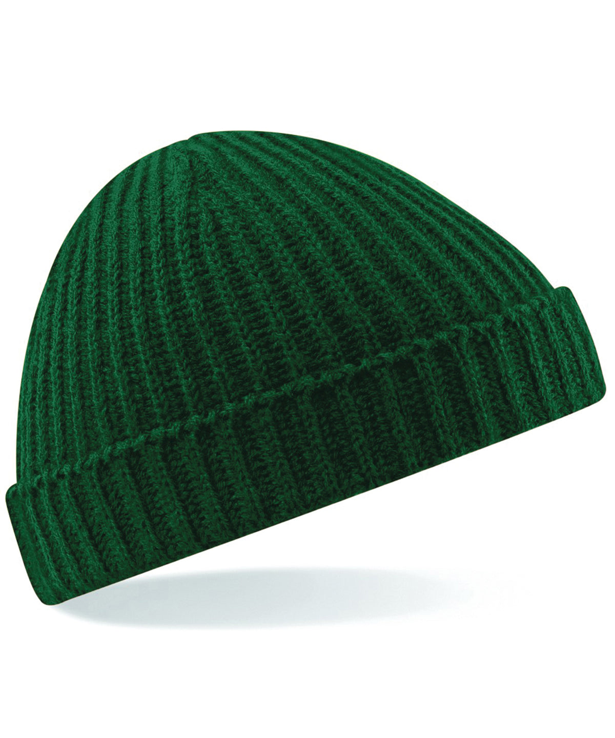 Beechfield BC460 Trawler beanie in Bottle Green