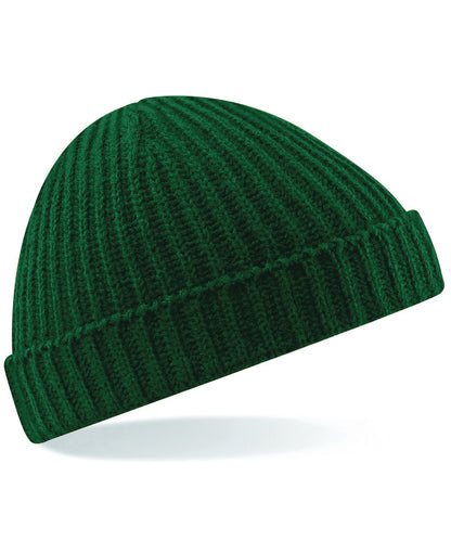 Beechfield BC460 Trawler beanie in Bottle Green