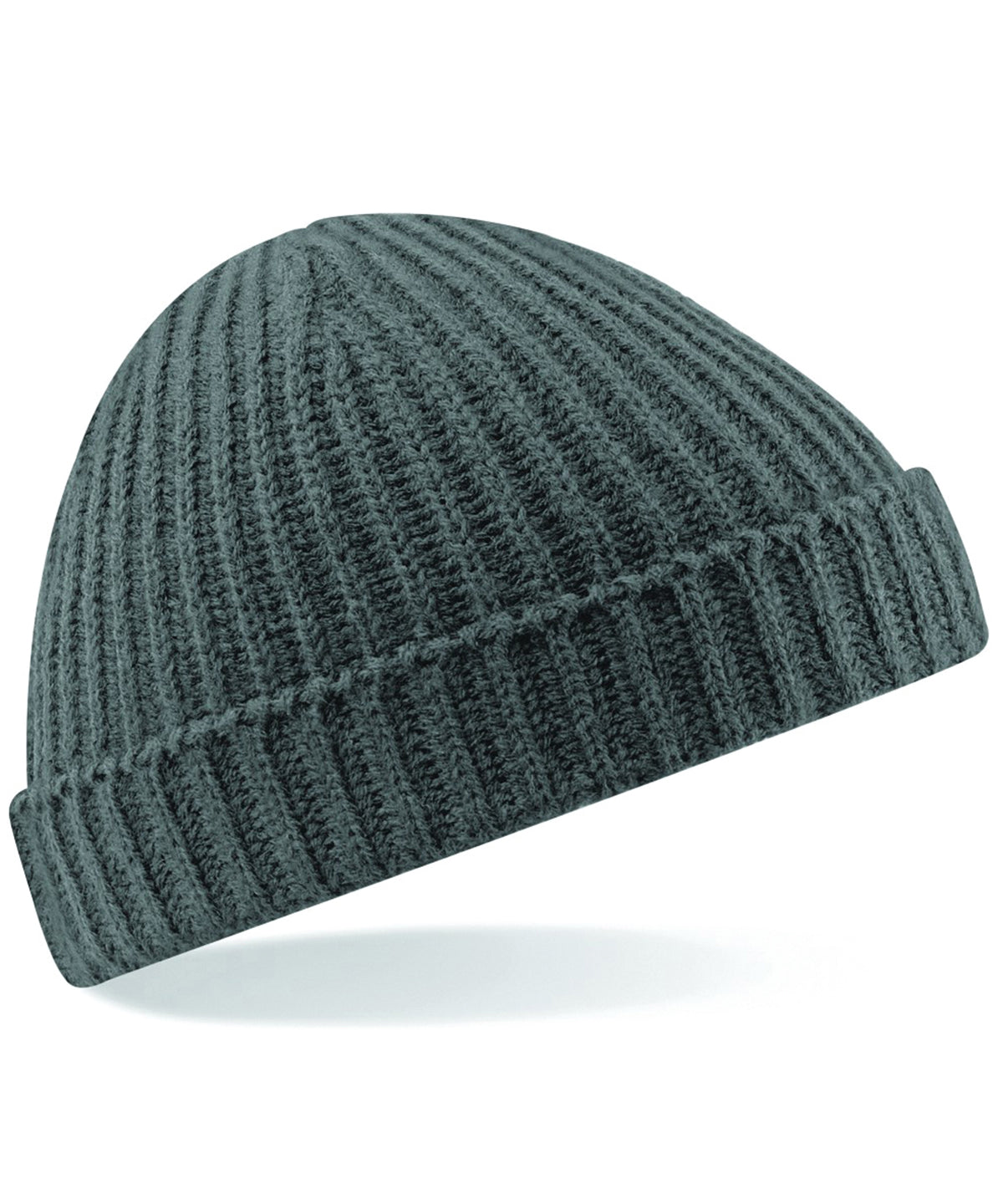 Beechfield BC460 Trawler beanie in Smoke Grey
