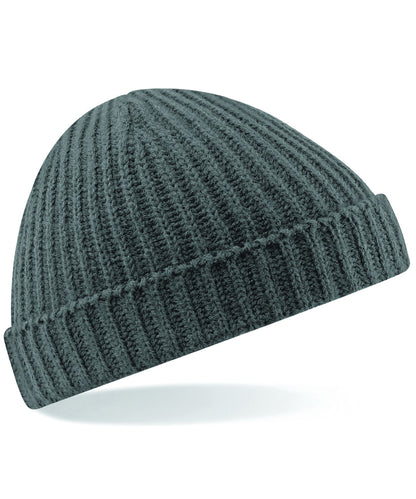 Beechfield BC460 Trawler beanie in Smoke Grey