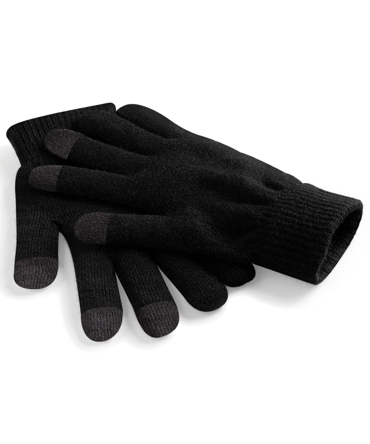 Beechfield BC490 Touchscreen smart gloves in Black