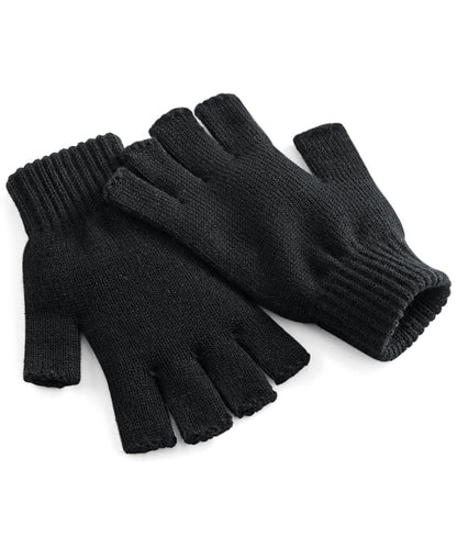 Beechfield BC491 Fingerless gloves in Black