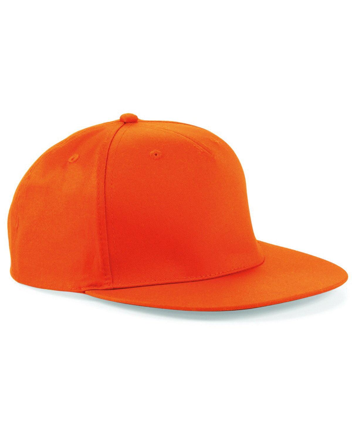 Beechfield BC610 5-panel snapback rapper cap in Orange