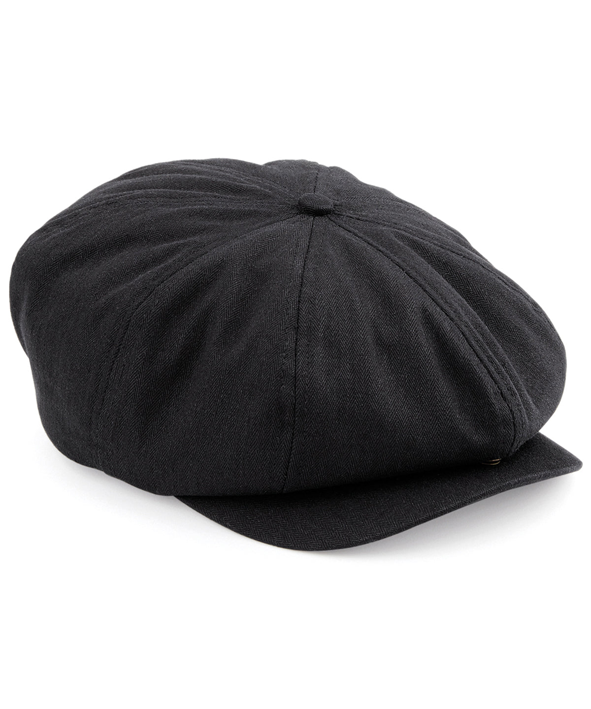Beechfield BC624 Newsboy cap in Black