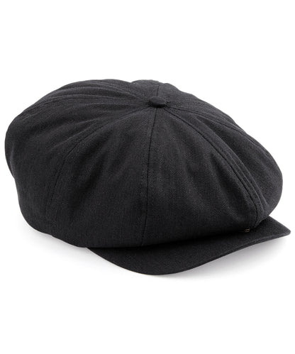 Beechfield BC624 Newsboy cap in Black