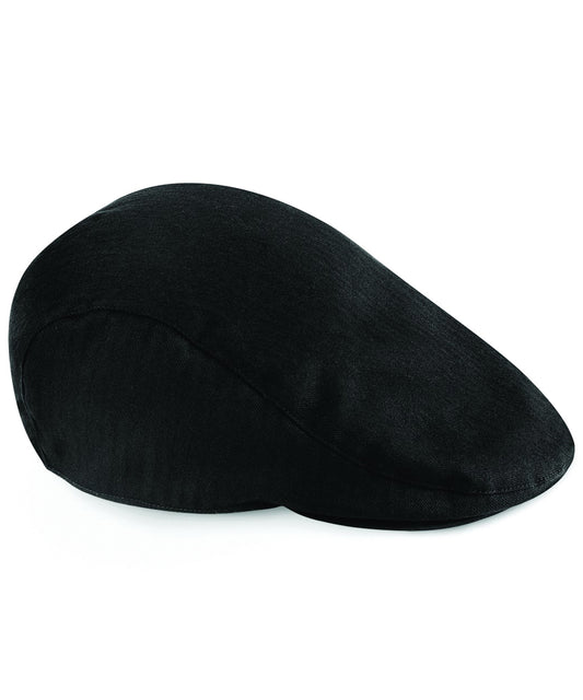 Beechfield BC626 Vintage flat cap in Black