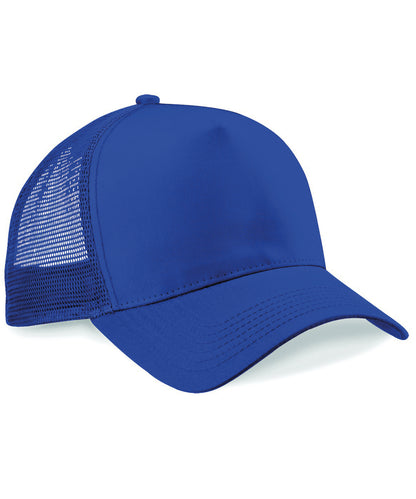 Beechfield BC640 Snapback trucker in Bright Royal/Bright Royal